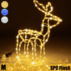 LED dekoracija 3D šviečiantis elnias M SPC Flash