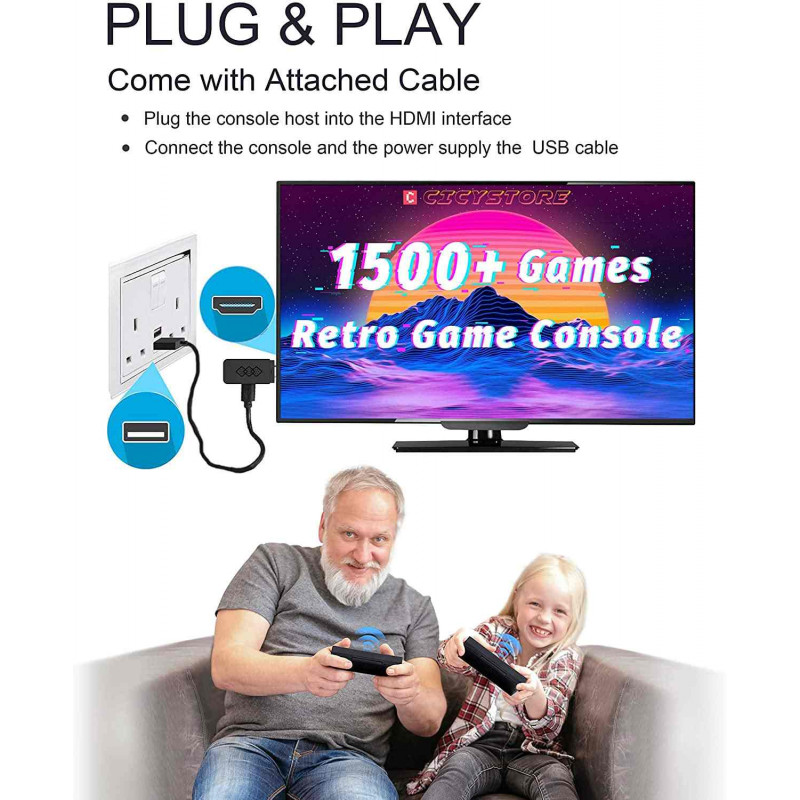 Žaidimų konsolė Mini HD game box HDMI