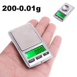 Graminės juvelyrinės svarstyklės Mini 200-0,01 g