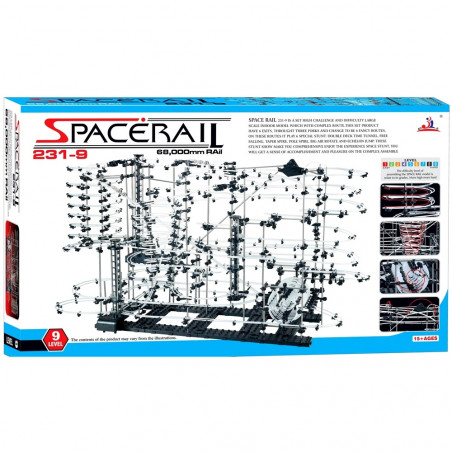 SpaceRail 9 lygio konstruktorius | Lavinamieji žaislai