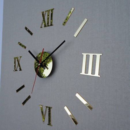 Sieninis veidrodinis laikrodis | Dekoratyvinis laikrodis