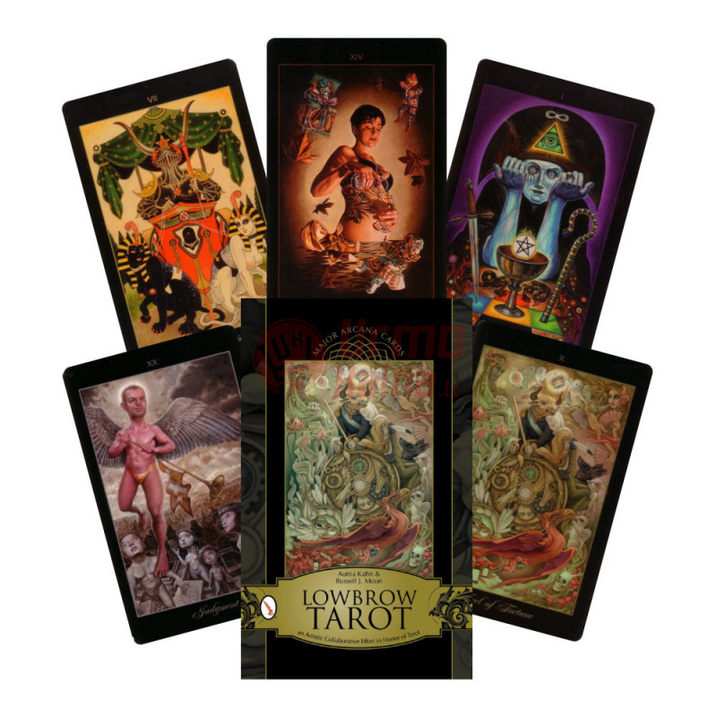 Lowbrow Tarot Major Arcana kortos