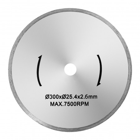 Deimantinis pjovimo diskas 300 mm MSW-TB-300/25