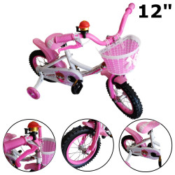 Vaikiškas dviratis SG12 PINK
