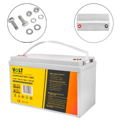 Akumuliatorius VOLT LiFePO4 100 Ah 100 A + BMS 12 V