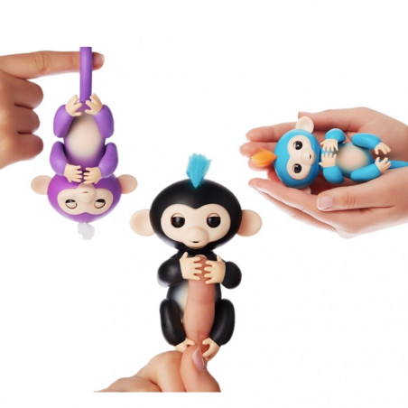 Baby Monkey žaislas | Išmanioji beždžionėlė Finger Monkey
