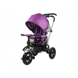 Vaikiškas triratukas su stogeliu "PRO700", violetinis