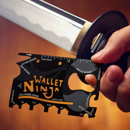 Wallet Ninja | Kišeninis įrankių rinkinys