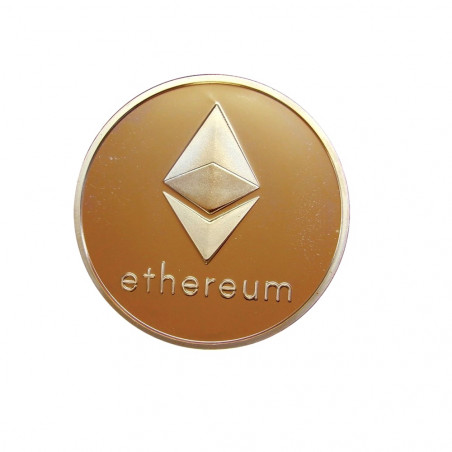 Suvenyrinė ETHEREUM kriptovaliutos moneta