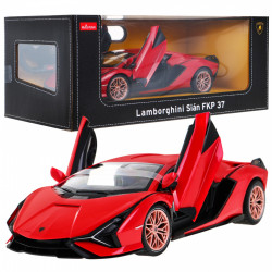 Nuotoliniu būdu valdomas automobilis - Lamborghini Sian, raudonas