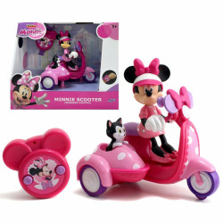 Nuotoliniu būdu valdomas motoroleris su figūrėle - Minnie Mouse