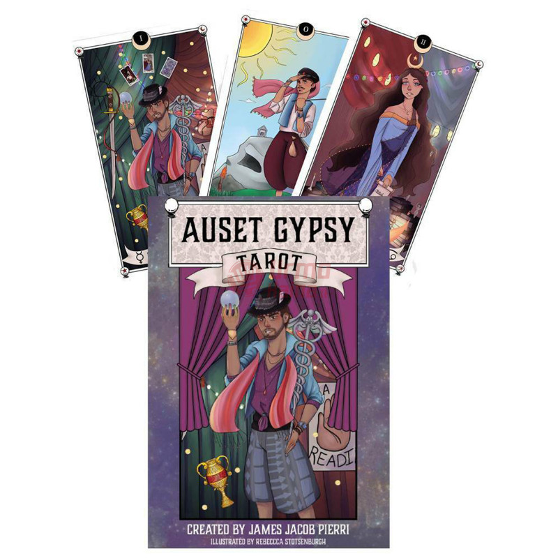 Auset Gypsy Tarot kortos