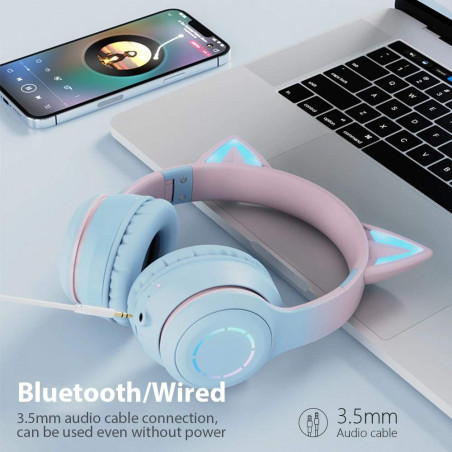 Bevielės Bluetooth ausinės su ausim BT029C