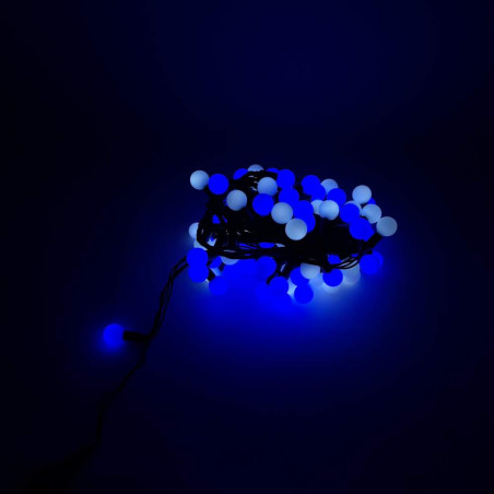 100 LED burbuliukų girlianda RGB SPC 31 V