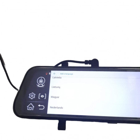 Vaizdo registratorius M90K Android su galinio vaizdo kamera