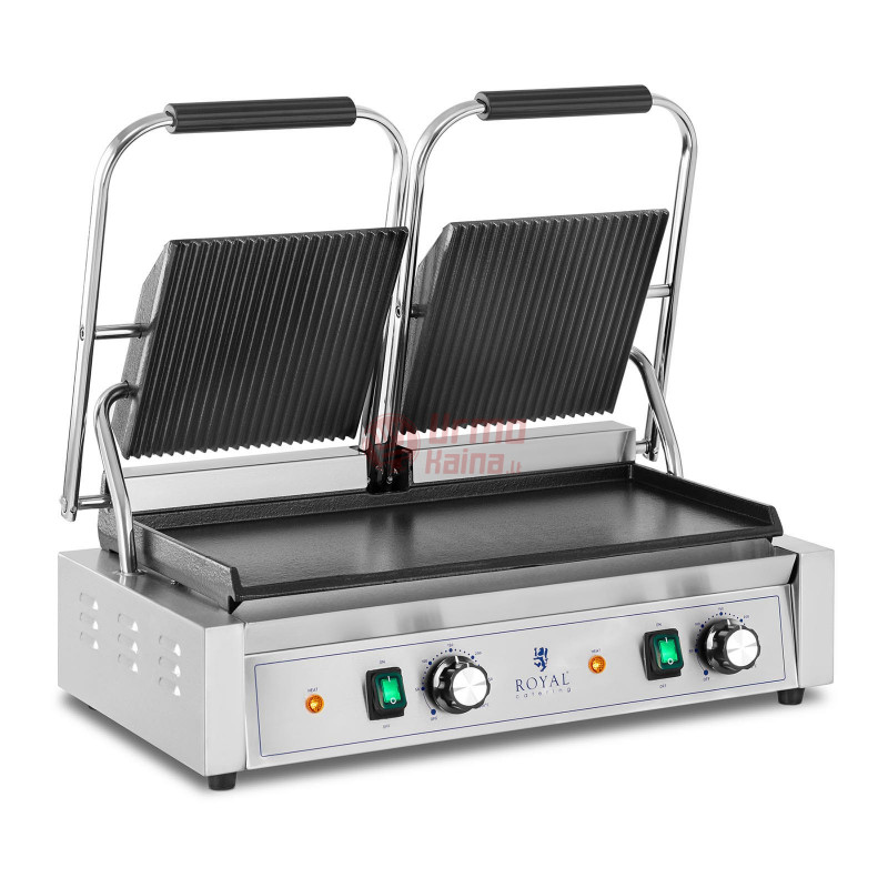 Kontaktinis grilis - Royal Catering - 3,600 W