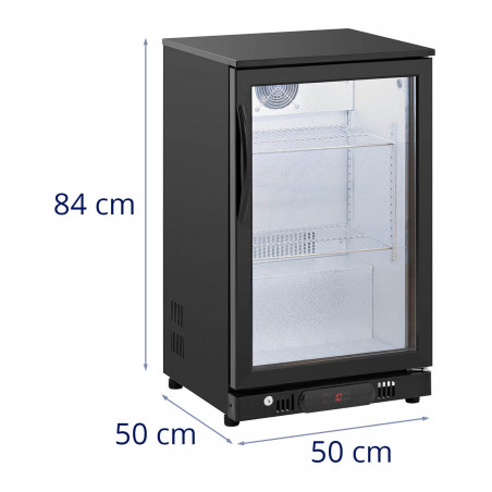 Gėrimų šaldytuvas - 108 l - 2 - 10 °C Royal Catering - juodas