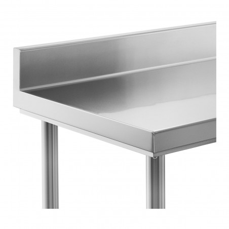 Nerūdijančio plieno darbo stalas - 180 x 60 cm - 182 kg