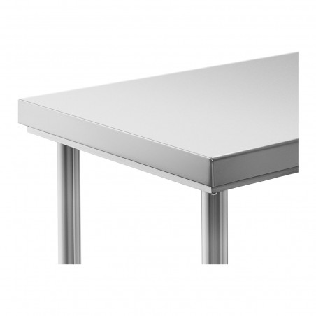 Nerūdijančio plieno darbo stalas - 200x60 cm - 240 kg