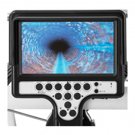Endoskopinė kamera - 30 m - 12 LED - 7" IPS ekranas