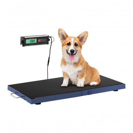 Gyvūnų svarstyklės - 180 kg / 50 g - Neslystantis kilimėlis - LCD