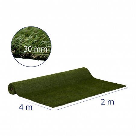 Dirbtinė žolė - 403x200 cm - aukštis 30 mm - siuvimas 20/10 cm