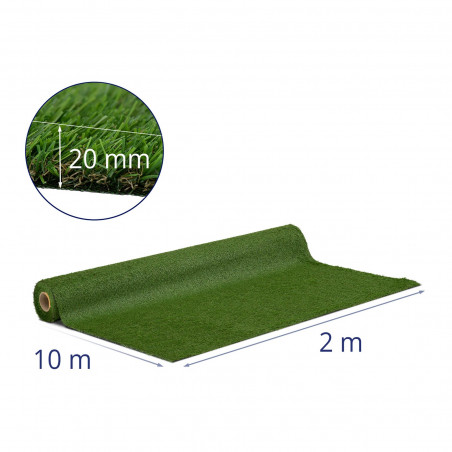 Dirbtinė žolė - 200 x 1000 cm -  20 mm aukštis