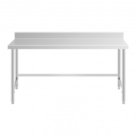 Nerūdijančio plieno darbo stalas – 180x70 cm – 96 kg