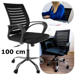 Biuro kėdė MALATEC, Juodos spalvos