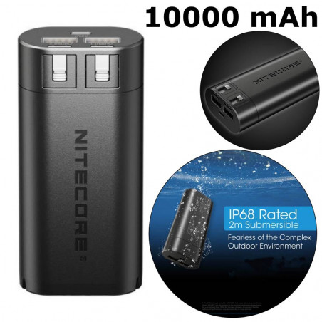 Išorinė baterija NITECORE 10000MAH IP68/NPB2