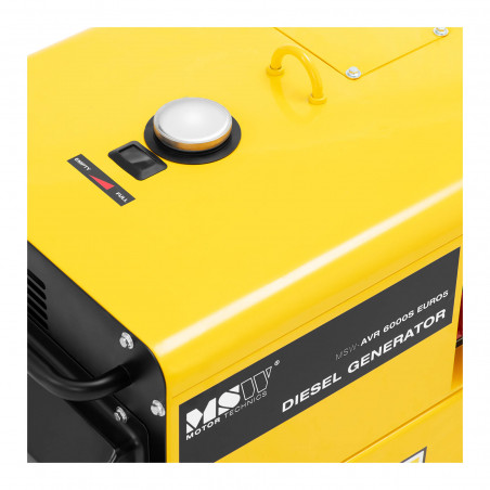 Dyzelinis generatorius – 6000 W – 16 L – 240/400 V