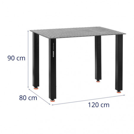 Suvirinimo stalas - 150 kg - 120 x 80 cm