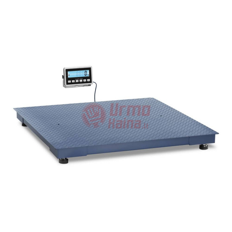 Grindų svarstyklės - 3000 kg / 1 kg - 1200 x 1200 mm - LCD