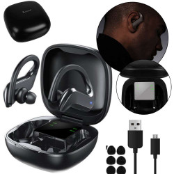Belaidės ausinės Izoxis + Powerbank case