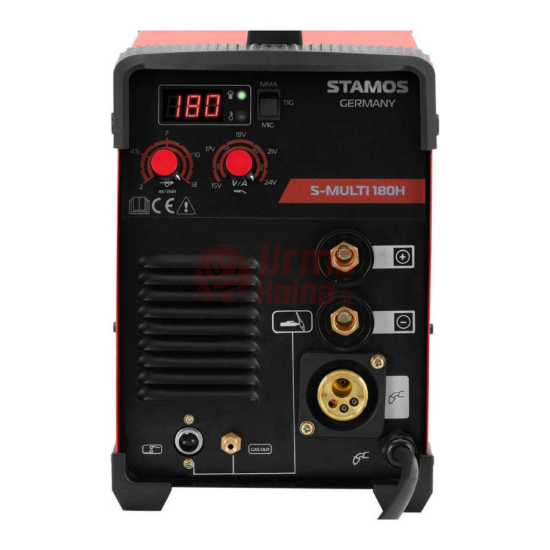 MIG suvirinimo aparatas – 180 A – MIG/MAG – TIG – E-hand – FCAW