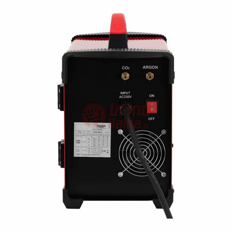 MIG suvirinimo aparatas – 180 A – MIG/MAG – TIG – E-hand – FCAW