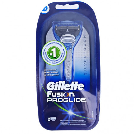 Gillette Fusion 5 Proglide skustuvas su 2 peiliukais