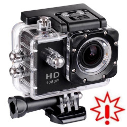 HD veiksmo kamera S1 (Prekė su defektu 9901173)