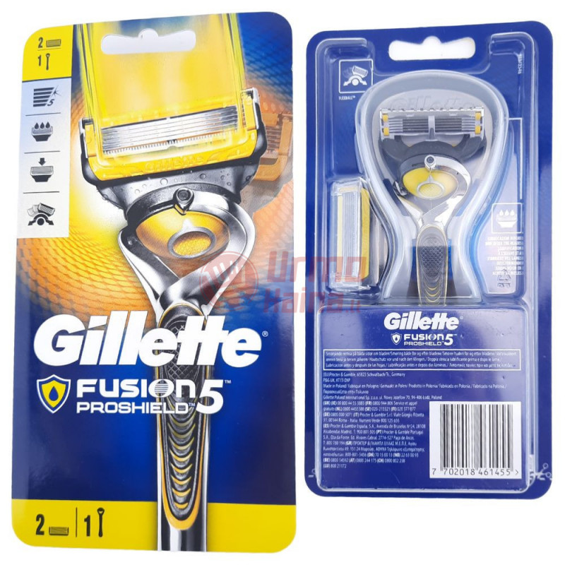Gillette Fusion Proshield skustuvas su 2 peiliukais