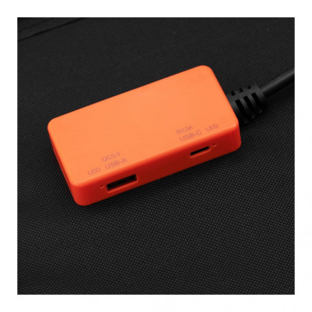 Saulės baterija - sulankstoma - 100 W - 2 USB prievadai