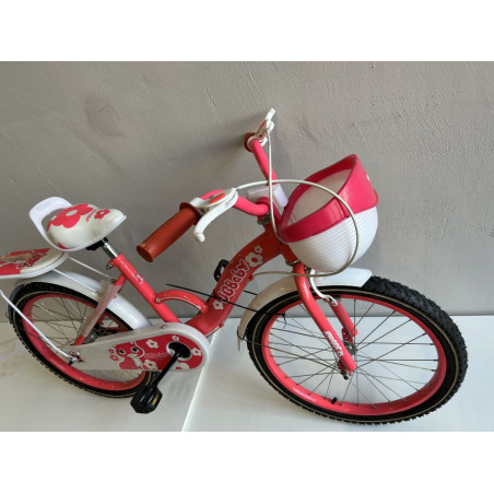 Vaikiškas dviratis JG20 Dark/ Pink (Prekė su defektu 9901352)