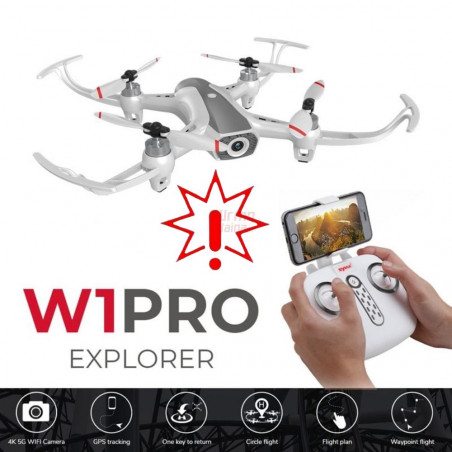 Dronas su kamera Syma W1 PRO GPS (Prekė su defektu 9901435)