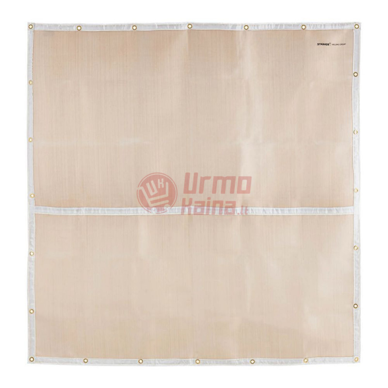 Suvirinimo antklodė - stiklo pluoštas - 180x180 cm - iki 500 ° C