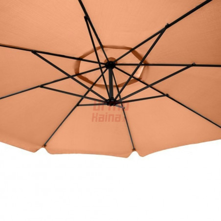 Lauko skėtis Malatec, 350 cm, rudas