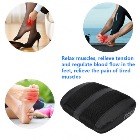 Elektrinis pėdų masažuoklis su šildymo funkcija