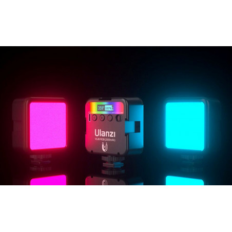 Įkraunama RGB LED lempa fotografijai W64