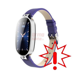 Išmanusis laikrodis su pulso ir spaudimo matuokliu H79, mėlyna/sidabrinė spalva (Prekė su defektu 9901683)