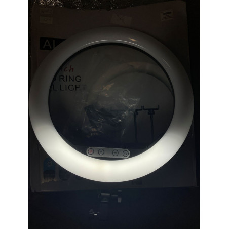 Žiedinė LED lempa su akumuliatoriais LS45B 200 W (Prekė su defektu 9901702)
