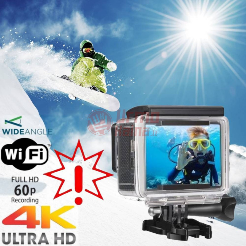 Go Sport Pro 5 Veiksmo kamera 4K UltraHD WIFI (Prekė su defektu 9901710)