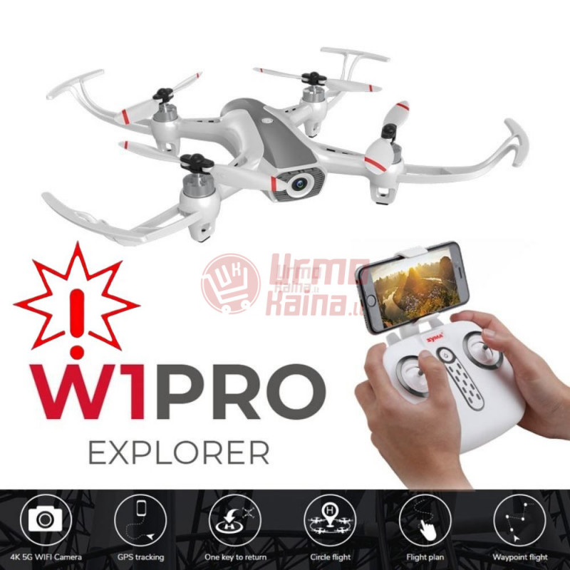 Dronas su kamera Syma W1 PRO GPS (Prekė su defektais 9901718)